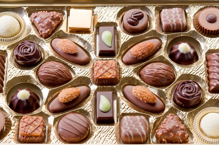 chocolate candy の写真素材