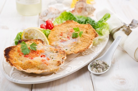 scallop au gratin scallop au gratin