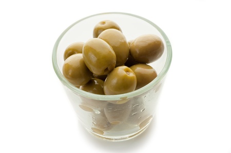 olive on bowlの写真素材