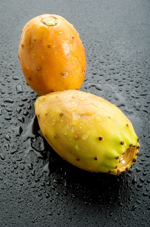 prickly pear fruit の写真素材