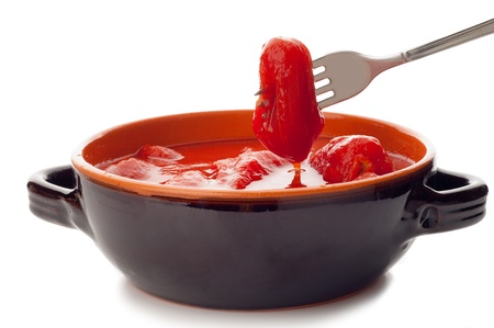 tomatoes sauceの写真素材