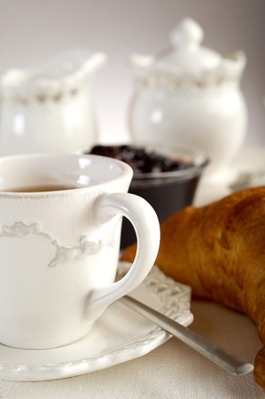 continental breakfastの写真素材