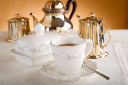 continental breakfastの写真素材