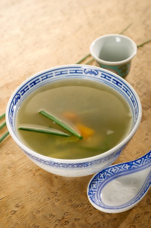 china vegetables soupの写真素材