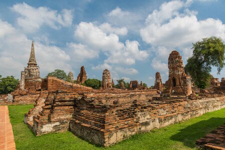 Ayutthaya Historical Park, Thailandのeditorial素材