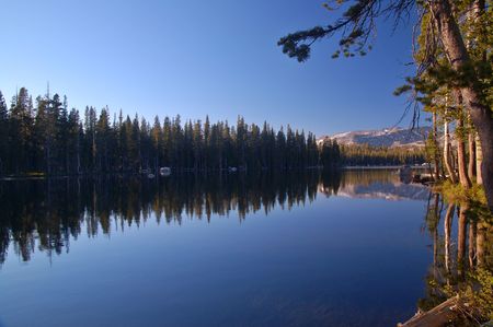 Northern Sierra Nevada mountain range, California, in spring