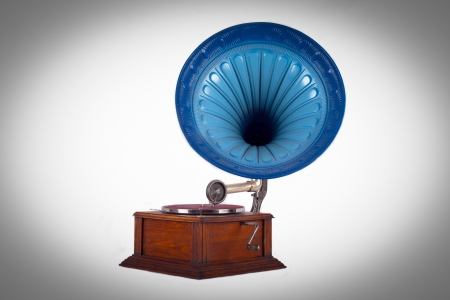 Old gramophone の写真素材