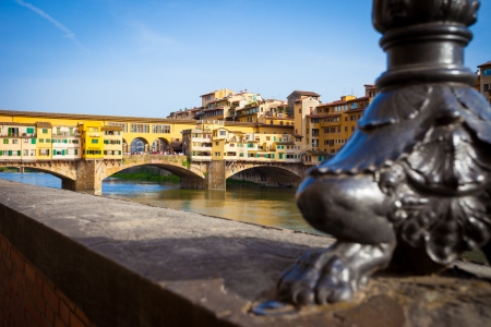 FLORENCE, ITALY - MAY 04 The Ponte Vecchio is one of the symbols of the city of Florence and one of the most famous bridges in the world. のeditorial素材