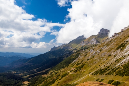Through the mountainsの写真素材