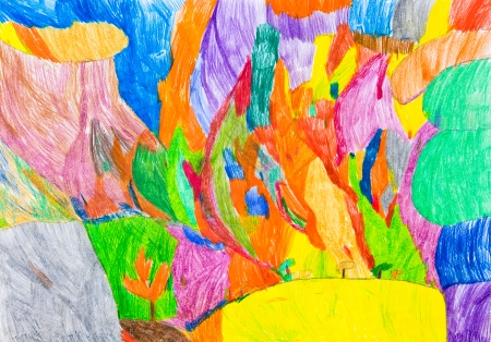 Summer breeze hillの写真素材