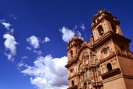 Cuzco churchの写真素材