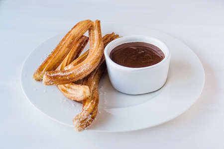 Churros and Chocolateの写真素材