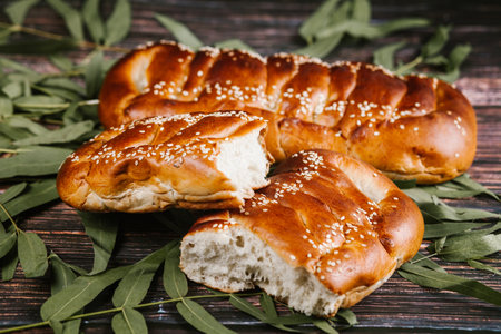 Traditional mexican bread called Pan de fiesta from Tlaxcala and Puebla Mexico