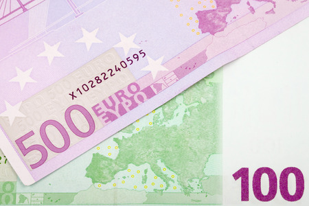 Euro Banknotesの写真素材