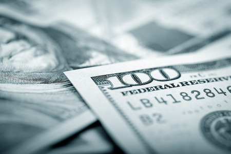 Dollar Photography: US One Hundred Dollar Bill Macro