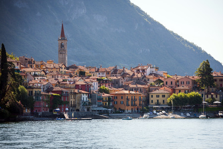  View of Varenna in Summerの写真素材