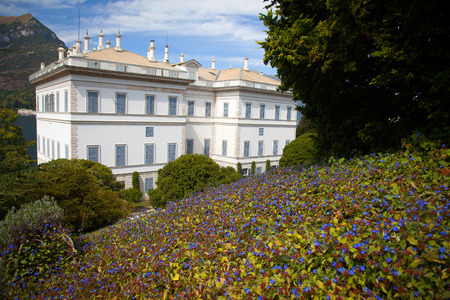 Villa Melzi, Bellagio, Lake Como, Italyのeditorial素材