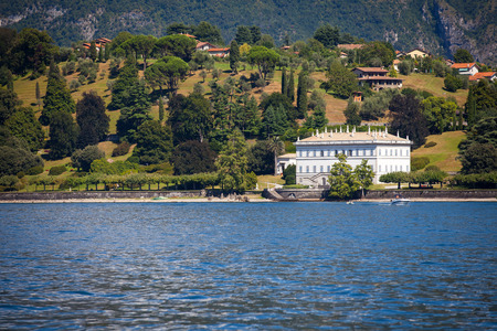 Villa Melzi, Bellagio, Lake Como, Italyのeditorial素材