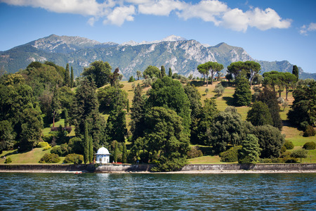 Villa Melzi, Bellagio, Lake Como, Italyのeditorial素材