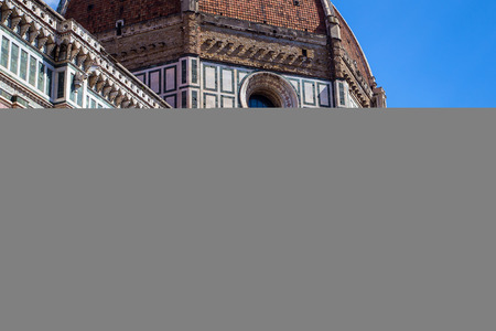 Cathedral Dome in Florence, Italy, in a Spring Dayのeditorial素材
