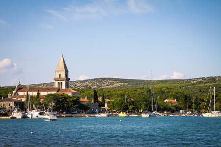 Island of krk on the north Adriatic Sea, Croatia.