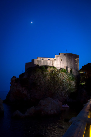Fort Lovrijenac in Dubrovnik, South Dalmatia, Croatiaのeditorial素材