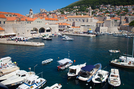 Dubrovnik Old Town in Croatia, Europeのeditorial素材