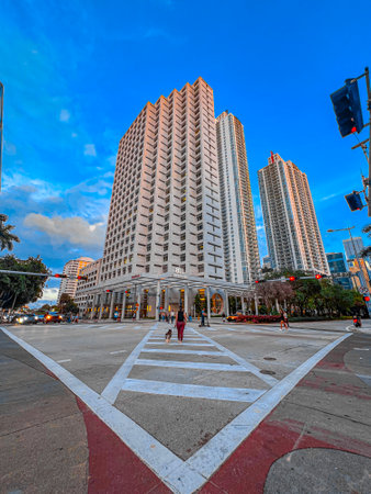 The modern skyscrapers of Pattaya, Thailandの写真素材