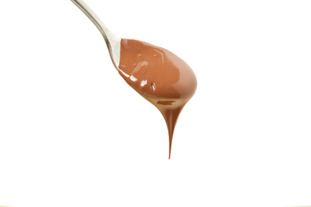 Chocolate isolated in white backgroundの写真素材