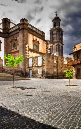 Church of San Miguel de Allende in Tenerife, Canary Islands, Spainの写真素材