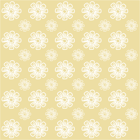 Beautiful flower patterned. Various usesのイラスト素材
