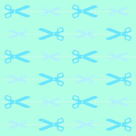 Scissors pattern. Various applicationsのイラスト素材