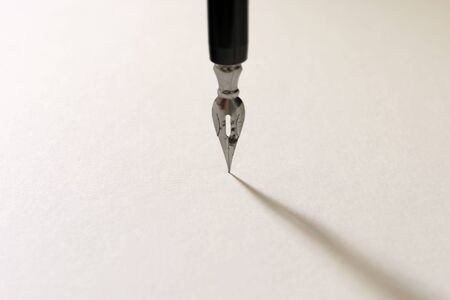 Old ink penの写真素材