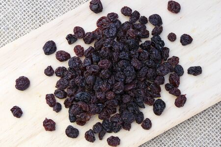 A portion of raisinsの写真素材