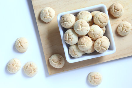 Cassava cookies. traditional Brazilian sweetの写真素材