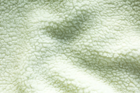 close up of a white cloth texture