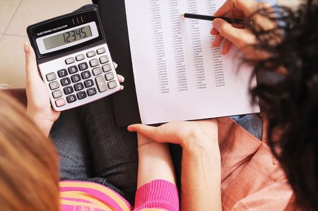 couple and savings, to write and to calculate together