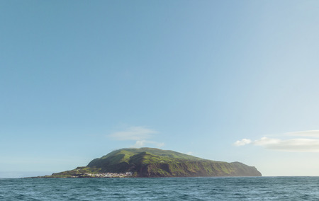 Island skyの写真素材