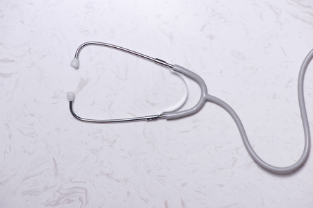 Stethoscope on table.の写真素材