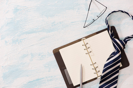 Happy Father's Day. Gift Ideas for Dad with copyspace.の写真素材