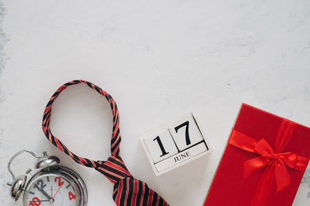 Father's day concept with copy space. 17th June.の写真素材