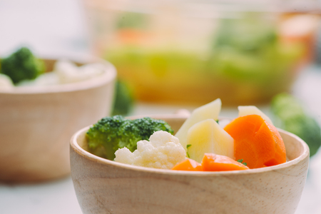 Healthy food. Vegetable mix. Studio Photoの写真素材