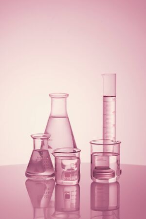 Lab theme. Science and medical background. Place for typohraphyの写真素材