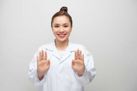 Young female doctor or nurseの写真素材