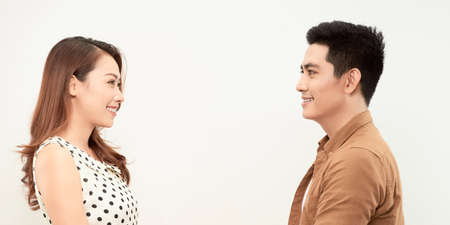 Oriental couple imageの写真素材