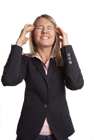 business females headacheの写真素材