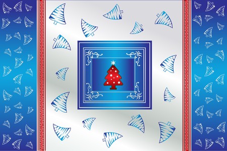 Abstract Christmas background のイラスト素材