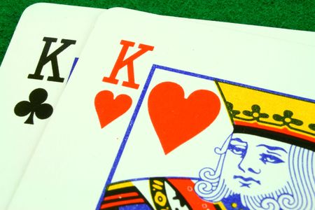 pair of king cardsのeditorial素材