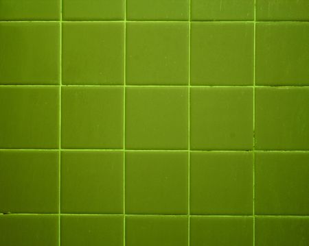 green worn bathroom wallの写真素材