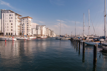 Helsingborg Marina, Swedenのeditorial素材